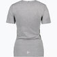 Grå logo t-shirt W