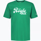 Grön t-shirt med Rögle tryckt över bröstet.