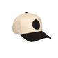 Beige keps med patch