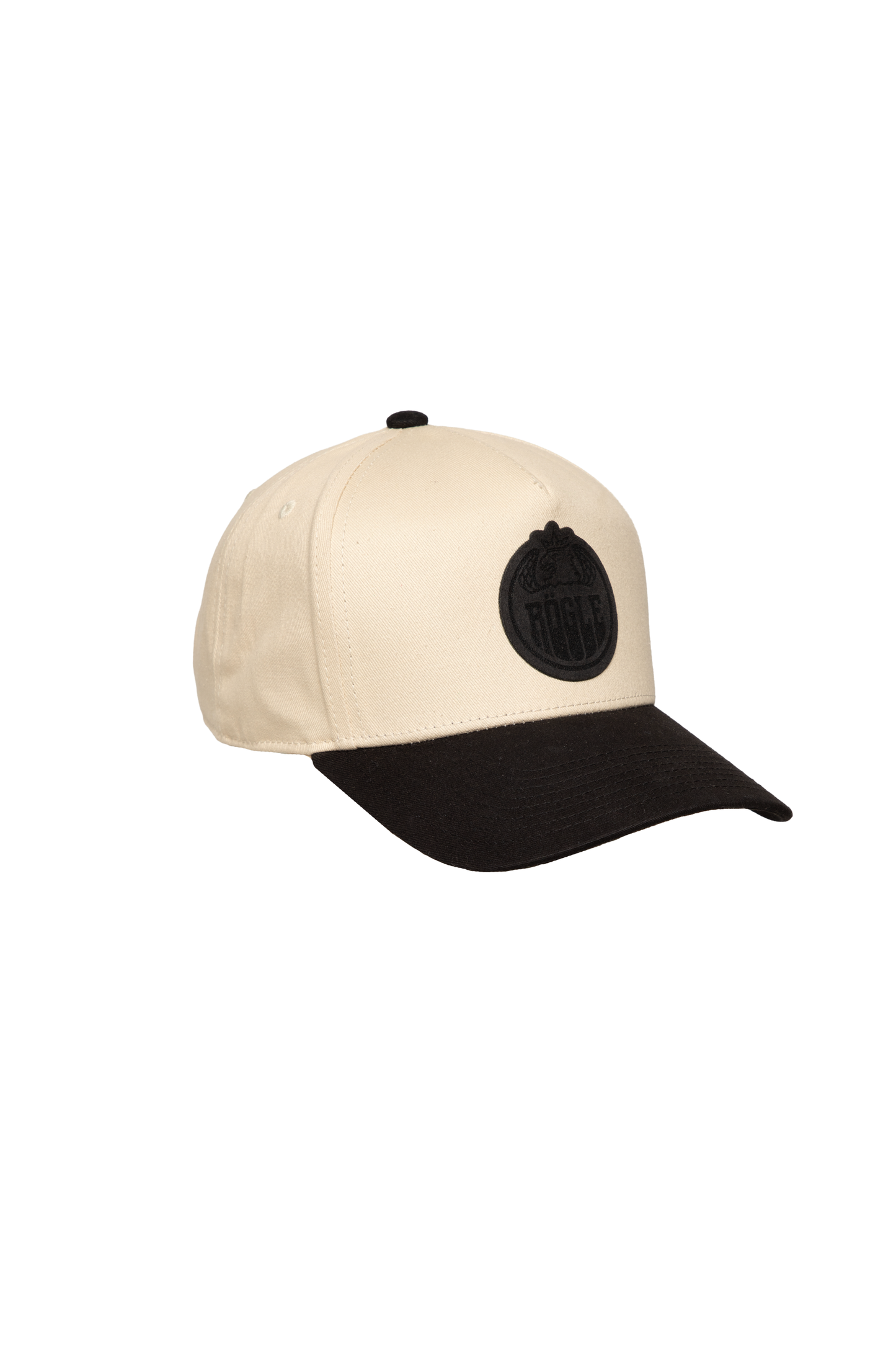 Beige keps med patch