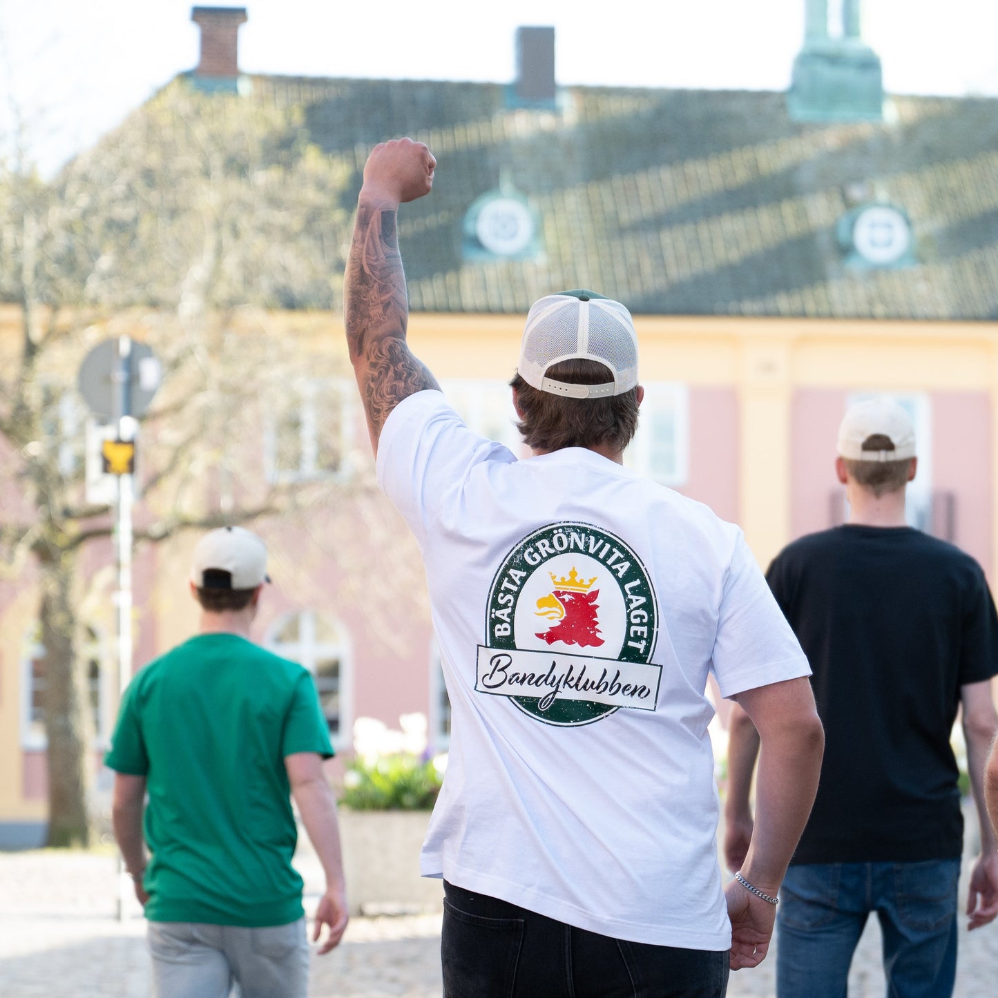Oversized t-shirt vit BGL