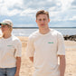 Oversized t-shirt med brodyr
