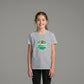 Crest T-shirt grå JR