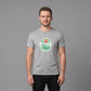 Grå t-shirt med logo M