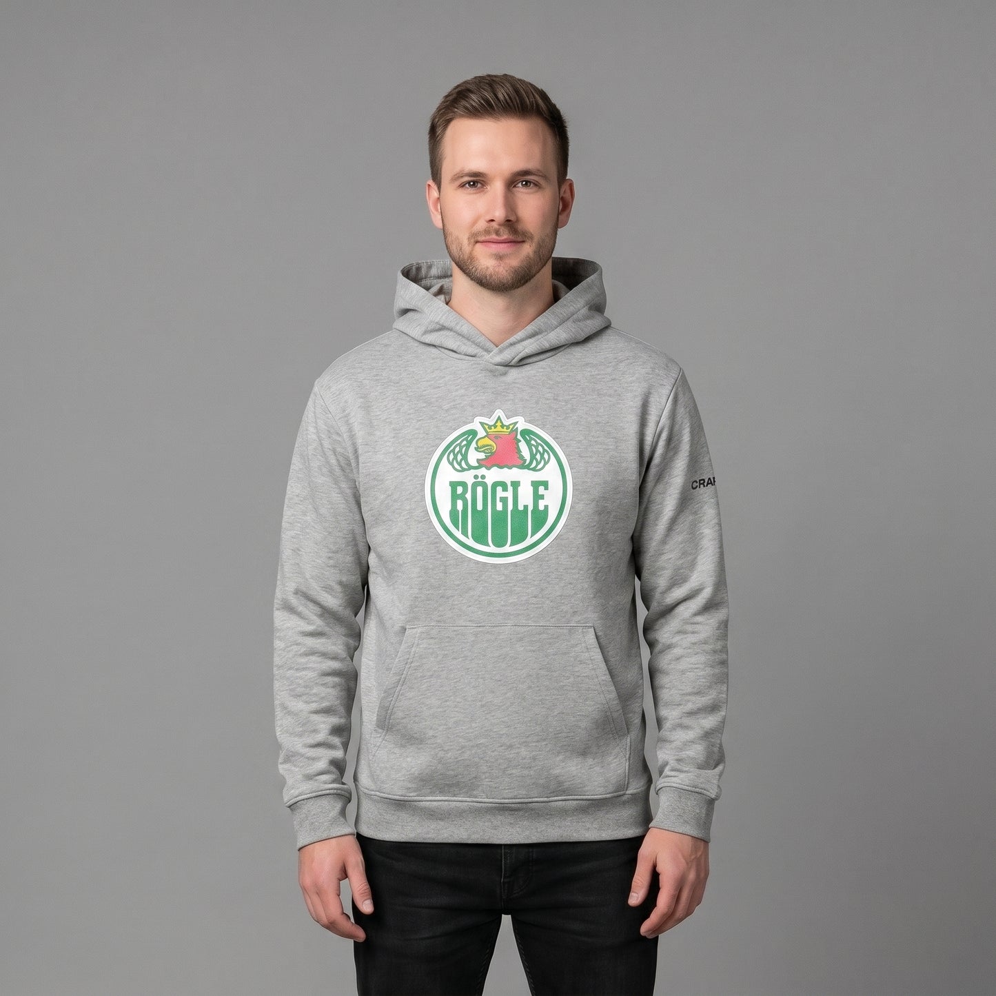 Craft luvtröja grå M