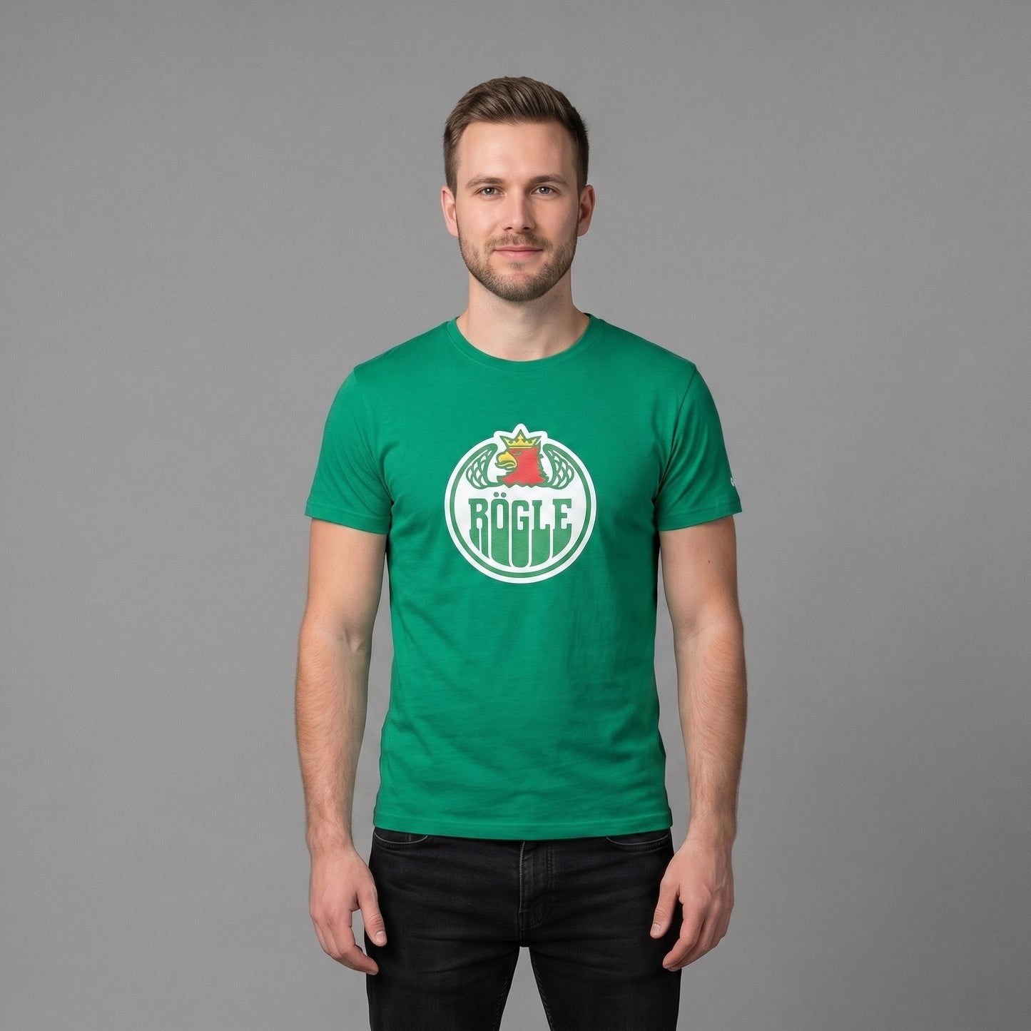 Grön t-shirt med logo M