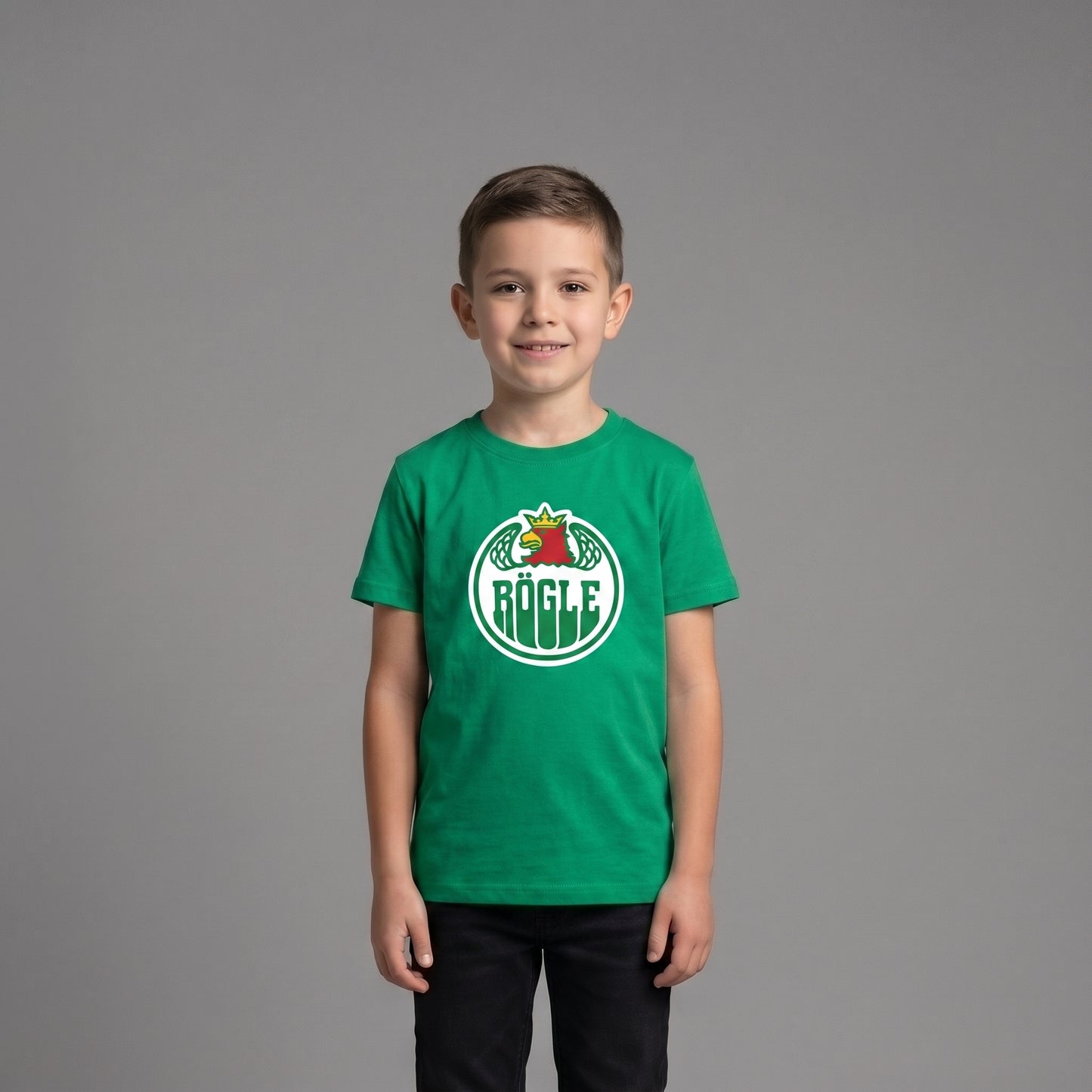 Crest T-shirt grön JR